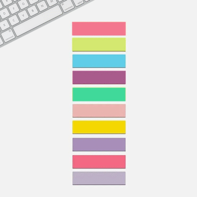 Sticky Transparent Book Tabs/Book Annotations