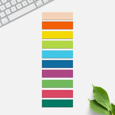Sticky Transparent Book Tabs/Book Annotations