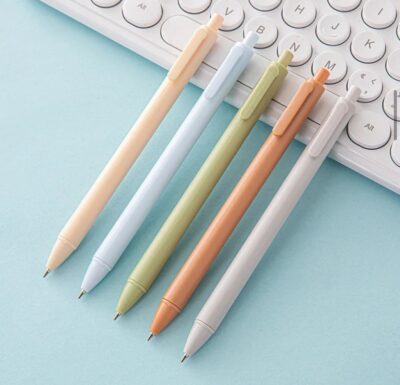 Multicolored Pen Set 5pcs (Black Ink)
