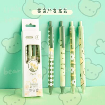 Pen Set 4pcs (Black Ink)