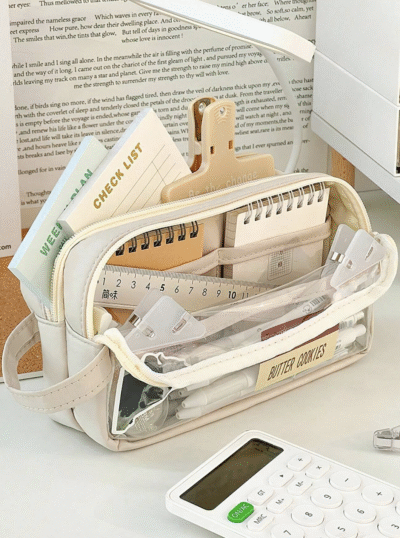 Pencil Case Large Capacity Transparent
