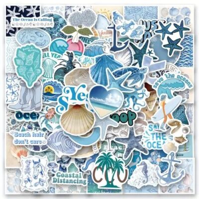 Ocean Stickers 10 pcs