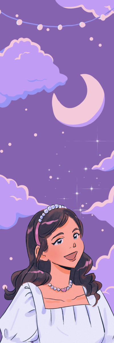 Midnight Smile Bookmark