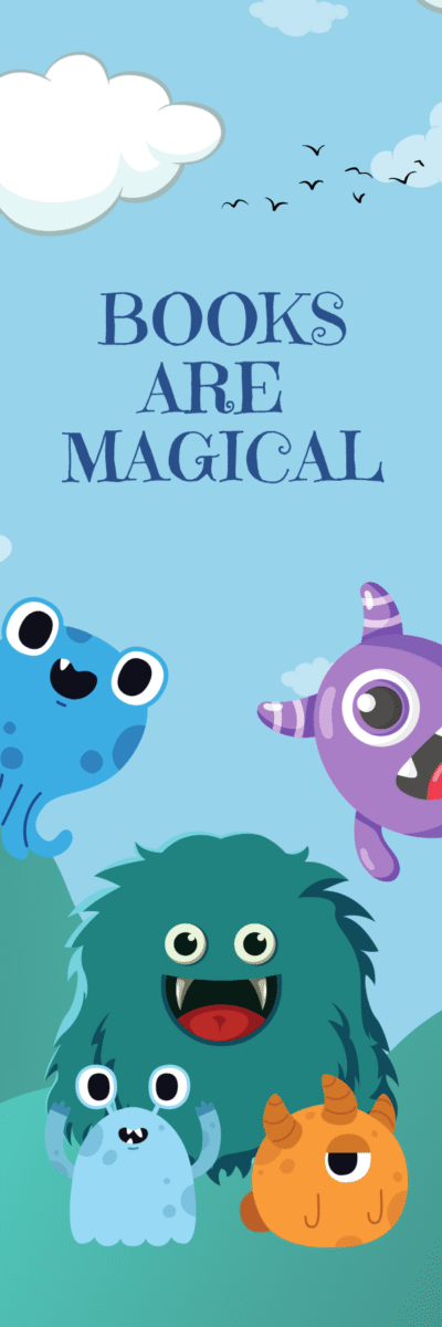 Books Are Magical Bookmark