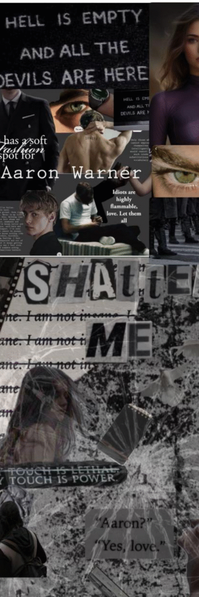 Shatter Me Series Bookmark