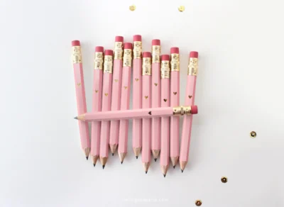 Pink Mini Pencil 1 pcs