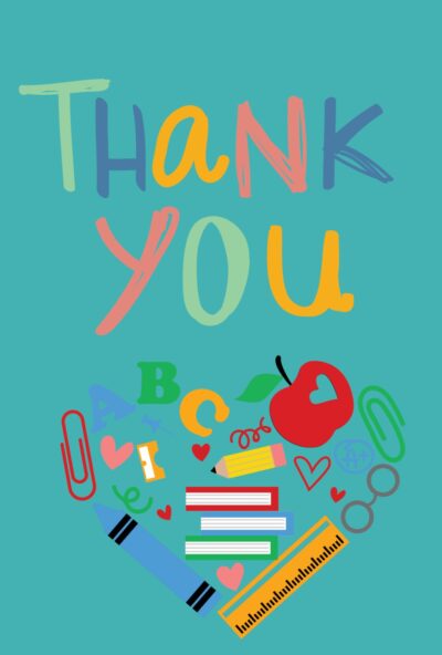 Teacher Thank You Card