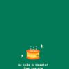 Happy Birthday Card with Cake