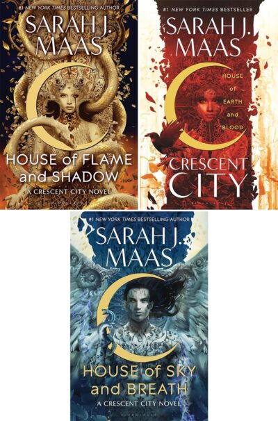 Crescent City Series by Sarah J Maas: Book Bundle: 3 books