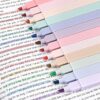 12 Colours Highlighter Pastel Highlighter Pen Set
