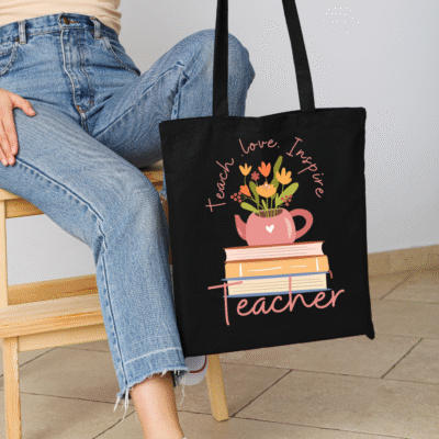 Teacher Tote Bag (Teacher's Day Gifts)