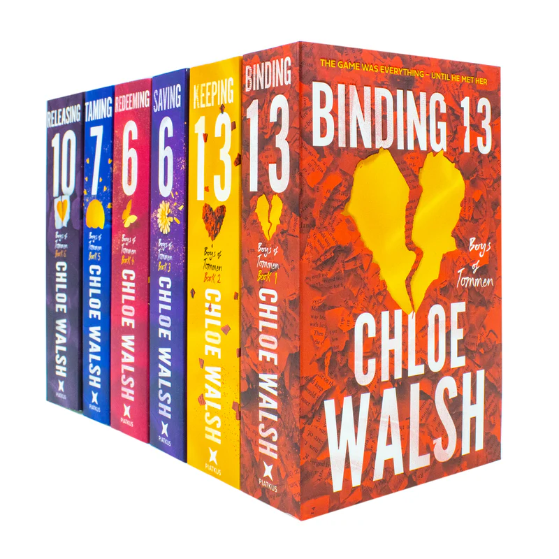Boys of Tommen Series 6 Books Collection Set By Chloe Walsh