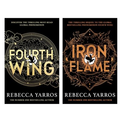 Fourth Wing - The Empyrean Series by Rebecca Yarros 2 Books Collection Set
