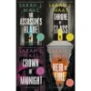 Throne of Glass Series 8 Book Set Collection by Sarah J. Maas