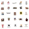 10pcs Friends Stickers