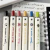 Anime Square Gel Pen Set (4 Pcs )