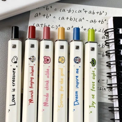 cn-11134207-7r98o-ludbmpszs2ur03 Anime Square Gel Pen Set (4 Pcs )