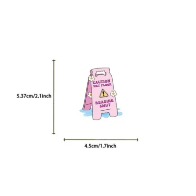 10 Pcs Book Smutty Stickers