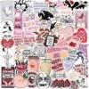10 Pcs Book Smutty Stickers