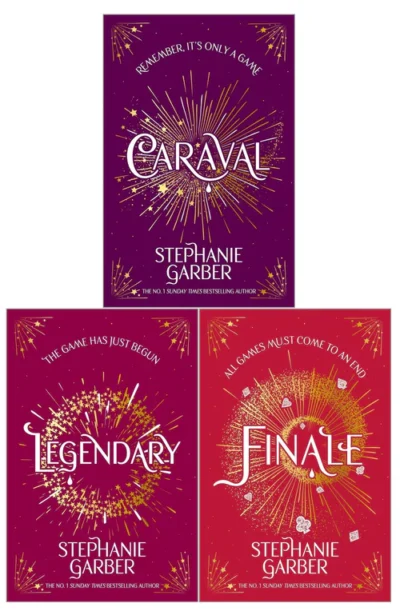 Caraval Series 3 Books Collection Set By Stephanie Garber - Caraval, Legendary, Finale