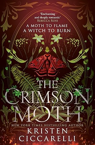 Crimson Moth 01 by Kristen Ciccarelli