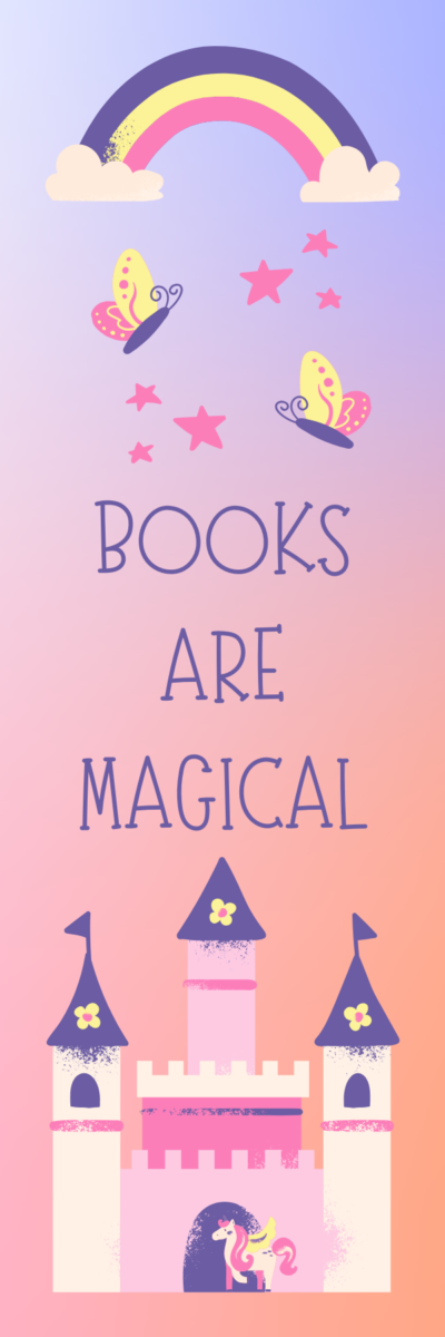 Books are Magical Bookmark