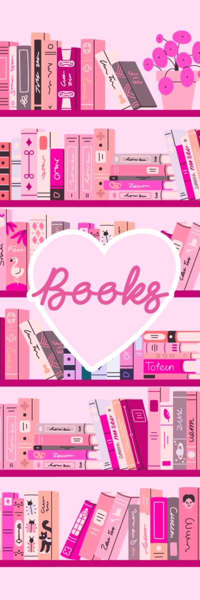 Pink Books Bookmark