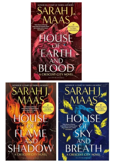 Crescent City Series by Sarah J. Maas 3 Books Collection Set