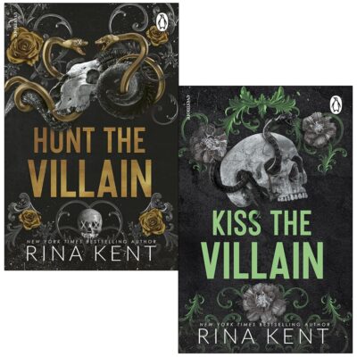 The Villains Series 2 Books Collection Set by Rina Kent - Fiction - Kiss the Villain & Hunt the Villain by Rina Kent