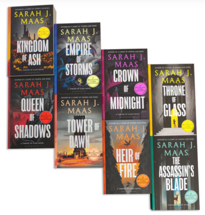 Throne of Glass 8 Book Box Set by Sarah J Maas