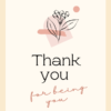 Screenshot 2026-08-21 195601 Thank You Card With Flower
